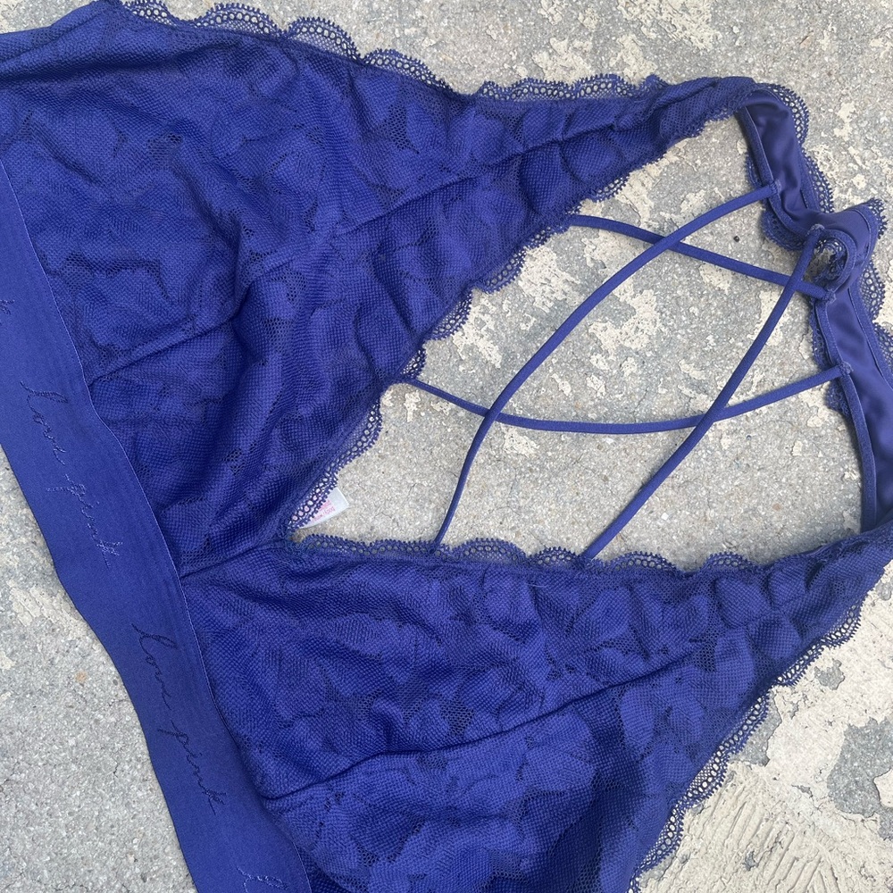 Lace Bralette Victoria’s Secret PINK Xxl like new